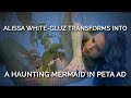 Alissa White Gluz Transforms Into A Haunting Mermaid In PETA Ad