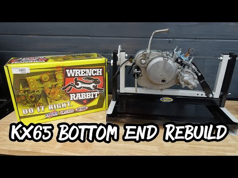 Kawasaki KX65 Complete Bottom End Rebuild | Wrench Rabbit Kit