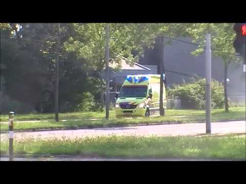 A1, Delfis Ambulance 02-129 Heerenveen naar het Medisch Centrum Leeuwarden