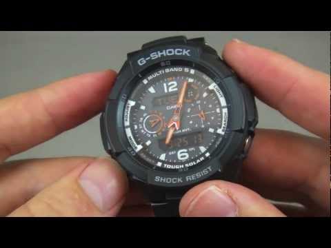 comment regler casio g shock