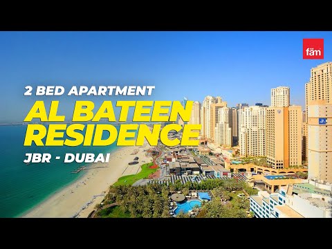 New Upgraded 2 Bed Apartment in Al Bateen Residence, JBR - Dubai
