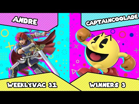 WeeklyVac 31 - SSBU - Andre (Roy) vs CaptainCoolade (Pac-Man)