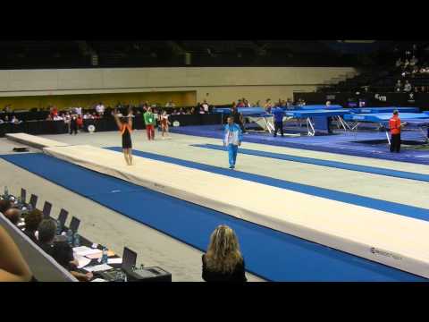 2014 Alexandr Romakhov KAZ pass 1 Prelims 1718 Mens Tumbling World Age Group Champs USA