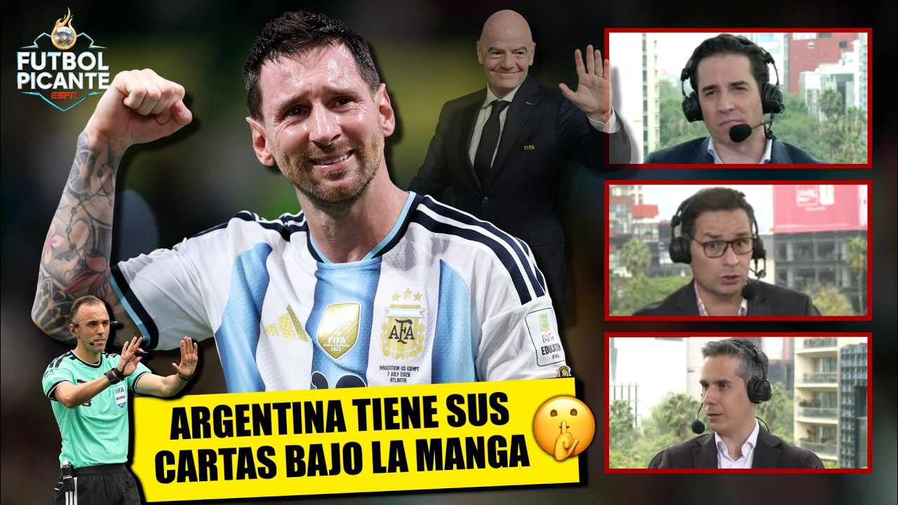 INGLATERRA llega mejor que ARGENTINA, pero la Albiceleste de MESSI tiene SUS CARTAS | Futbol Picante
