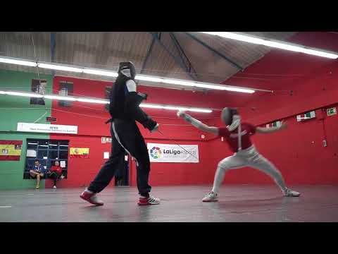 Alessandro Bossalini - Fencing lesson - Madrid 2017