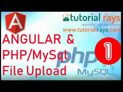 Part 2 Angular 7 File Upload 2019 | Angular Image upload with PHP MySql Angular Training