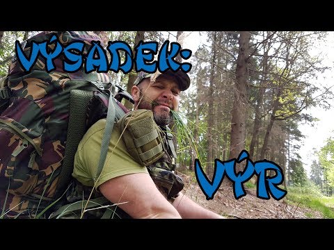 Výsadek: Výr - Lesní Hluboké - Dovádění s lanem :-)
