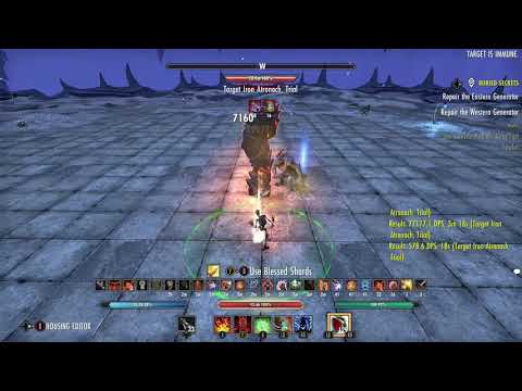 ESO - [Greymoor] 94.5k dps Magicka Nightblade (calculated from 3:42 time)