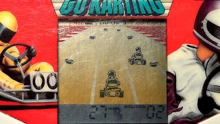 Dirt Track Go Karting LCD Tiger Handheld Game Gameplay Only