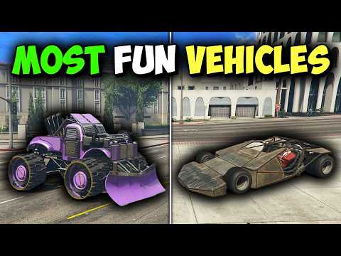 Top 12 Most Fun Vehicles in GTA Online