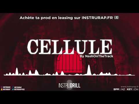 Instru Rap Drill/Freestyle/Sombre 2022 - CELLULE - Prod. By NASHONTHETRACK