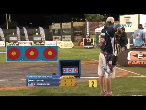 Jorge Jimenez v Braden Gellenthien – compound men gold | Ogden 2010 Archery World Cup S3