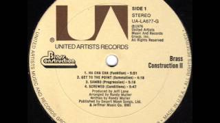 BRASS CONSTRUCTION  Get to the point