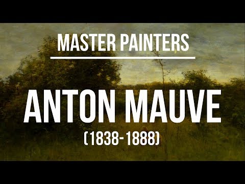 Anton Mauve(1838-1888) A collection of paintings 4K Ultra HD