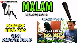 Download lagu KARAOKE MALAM RITA SUGIARTO NADA PRIA VERSI DANGDU... mp3