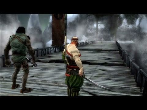 Afro Samurai Xbox 360 Gameplay - Bridge Fight