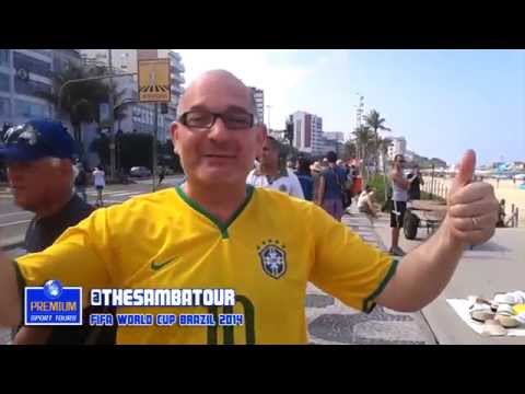 @TheSambaTour Vinnie & Carlos take stroll along Ipanema Beach