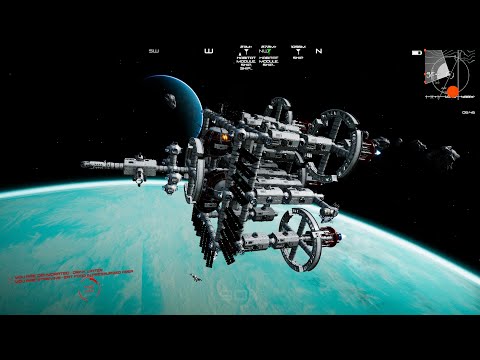 Osiris new dawn taking my space station to Zer