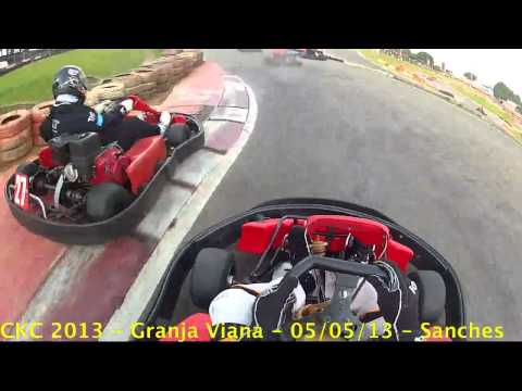 CKC Copa Kart dos Camaradas - Granja Viana - 05/05/2013 - Sanches on-board