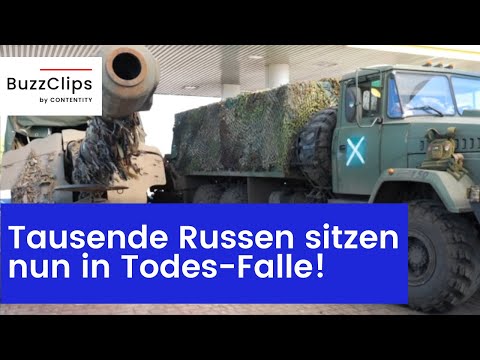 Cherson: Tausende Russen sitzen nun in Todes-Falle!