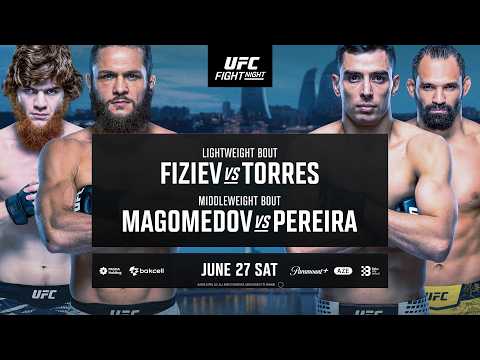 UFC Fight Night: Fiziev vs. Torres Odds Courtesy Of MyBookie
