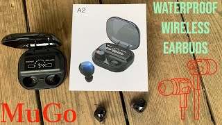 $33 Wireless EarBuds With a Built in SCREEN? MuGo Wireless EarBuds Unboxing + Review!