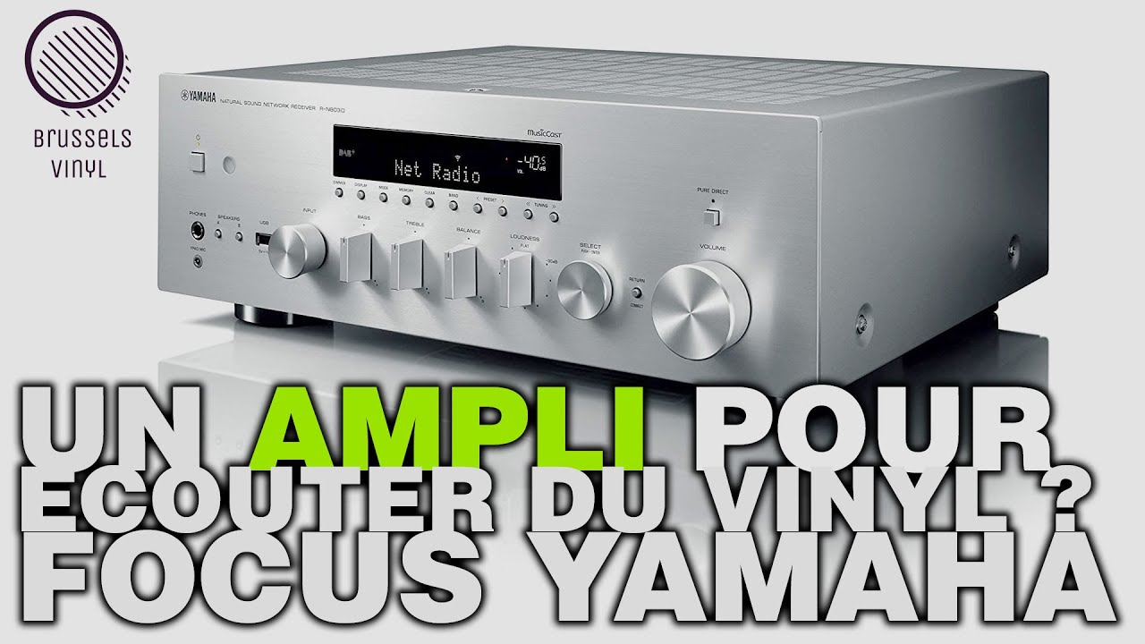 Faut-il un ampli pour écouter du vinyl Focus Yamaha à moins de 500 euros !