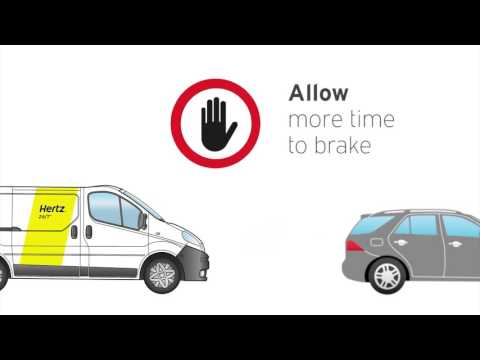 Hertz - Tips on driving a van