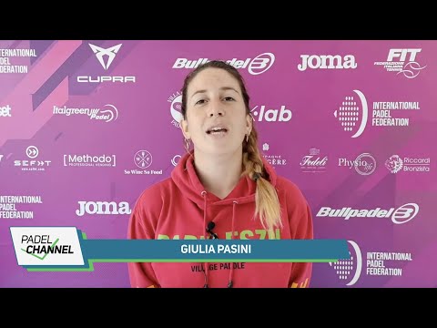 Giulia Pasini: "La preparazione fisica diventa sempre più importante nel padel"