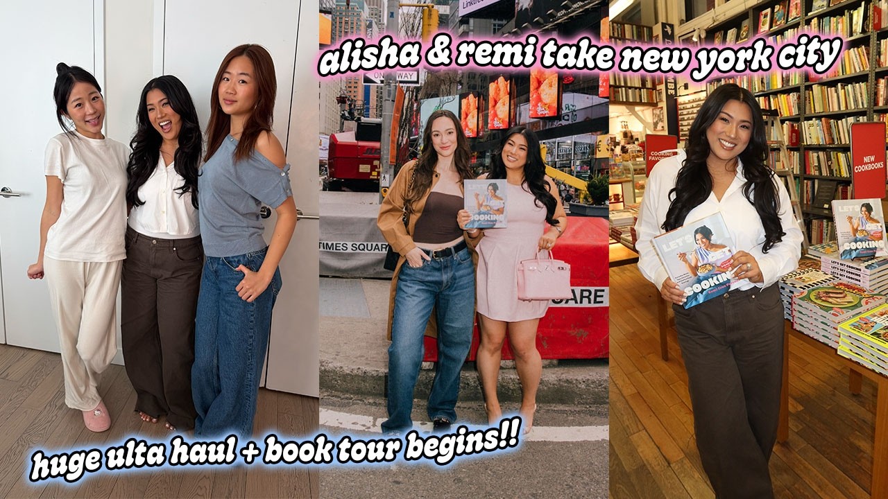 REMI & ALISHA TAKE NYC!! Ulta Haul + Book Tour Begins!!
