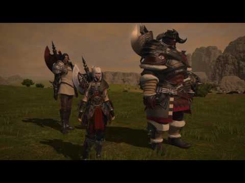 Final Fantasy XIV Stormblood - Warrior level 70 job quest