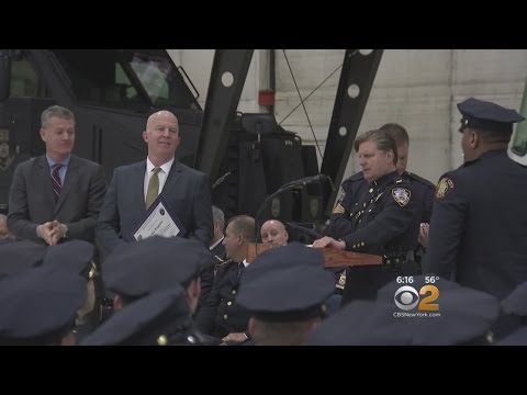 Graduation Ceremony Held For NYPD's ESU Class