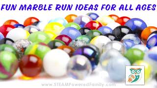 DIY Marble Run Ideas for Kids