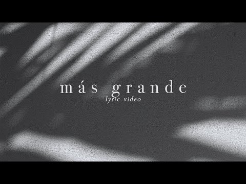 Más Grande - Catalina Castaño
