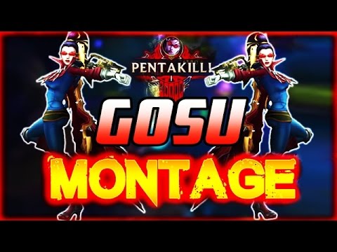 Gosu Vayne Montage - Vayne Pentakill 1v5 - Best Vayne Plays