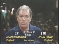Darts World Championship 1993 Final Lowe vs Warriner