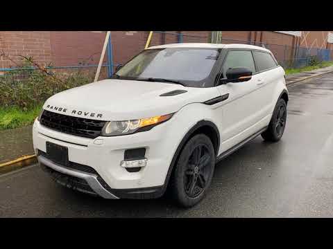 2012 Range Rover Evoque Dynamic Coupe