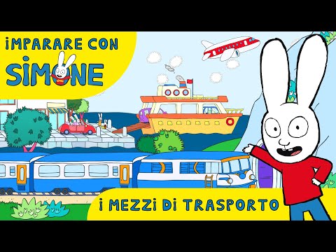 Simone - I Mezzi Di Trasporto *Imparare con Simone* [Ufficiale] Cartoni Animati