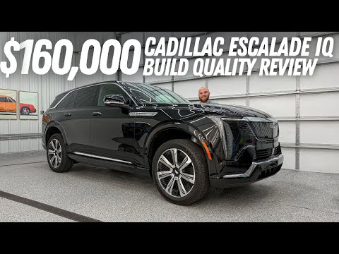 $160,000 Cadillac Escalade IQ Build Quality Review - Luxury EV With Surprisingly Cheap Materials