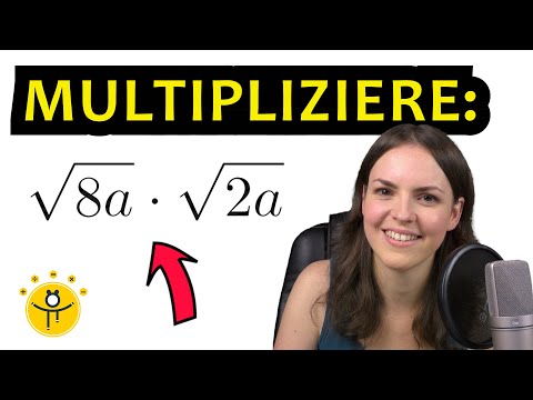 WURZELN multiplizieren mit Variablen – Wurzeln vereinfachen