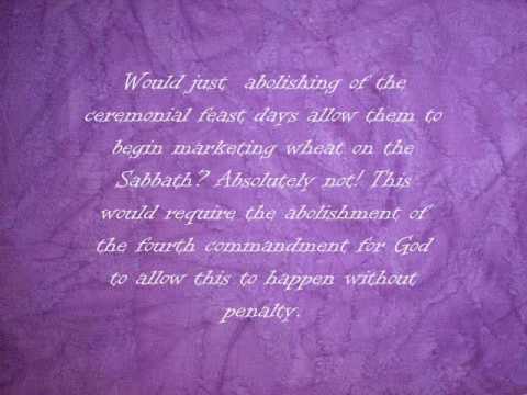 The Old Sabbath Ends!  Amos 8:4-10