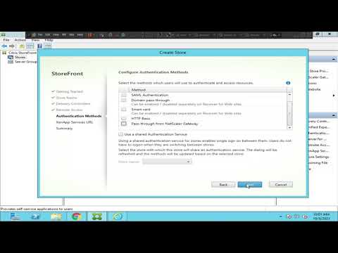 Citrix Storefront How To Create A Store