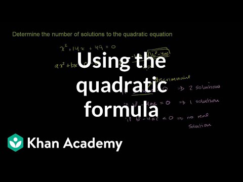 Quadratic Formula 3