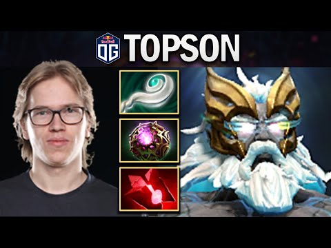 OG.TOPSON ZEUS - 14-0 KDA - DOTA 2 7.24 GAMEPLAY