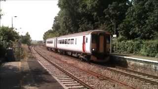 preview picture of video 'The Wherry Lines - Reedham Station 13/07/2013'