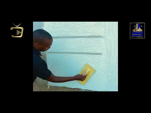 HOME DECORATION/JINSI YA KUCHANGANYA/KUPIGA MATERIAL YA DECORATION KWENYE NYUMBA YAKO/TEXTURE