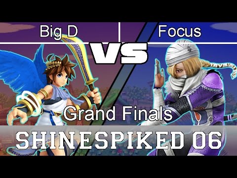 Shinespiked 6 - CACAW | Big D (Pit) vs Focus (Sheik) - Grand Finals