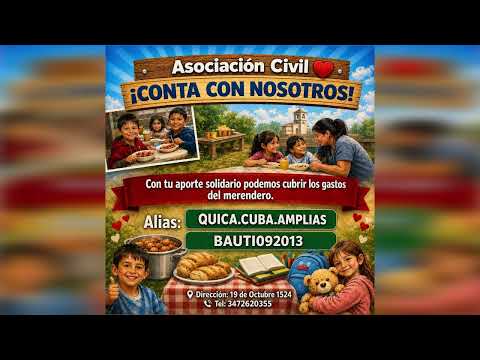 Marcos Juárez: Merendero "Contá con nosotros". Balance Campaña Colaboradores Voluntarios