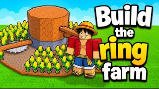 Build a Ring farm | Part 1 | Roblox 