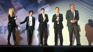 The Walk presented by Joseph Gordon Levitt, Robert Zemeckis, Clément Sibony and César Damboy video